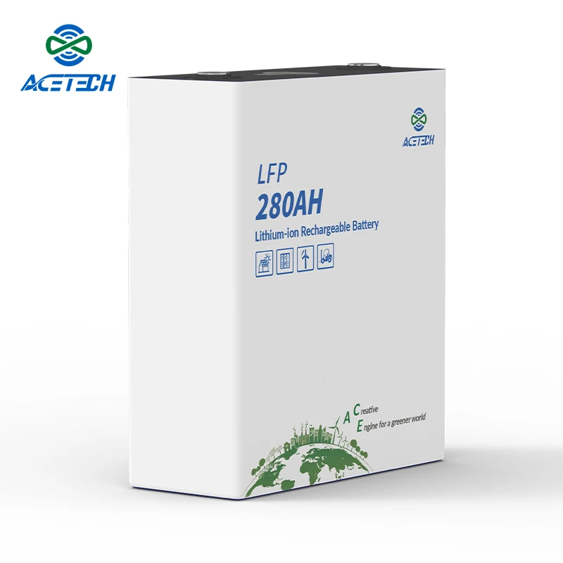 ACE UN38.3 280Ah 206Ah 100Ah 50Ah Grade A Prismatic Lifepo Energy Storage 3.2V Lifepo4 Battery Cell For Golf Cart, Rv, Forklift