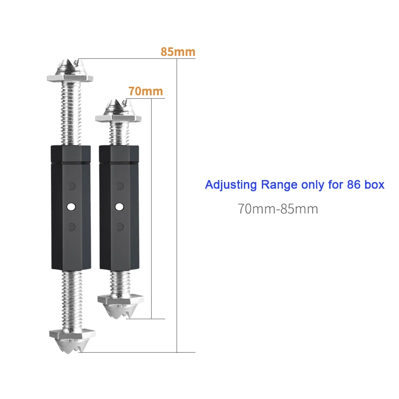 wall switch socket box doctor 86 new type 4 pointed steel plastic restorer repair device