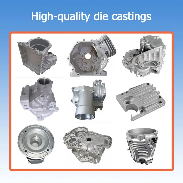 Custom Automobile Engine Cylinder Die Castings  Precision Aluminum Castings for New Energy Vehicle Engine Parts Services
