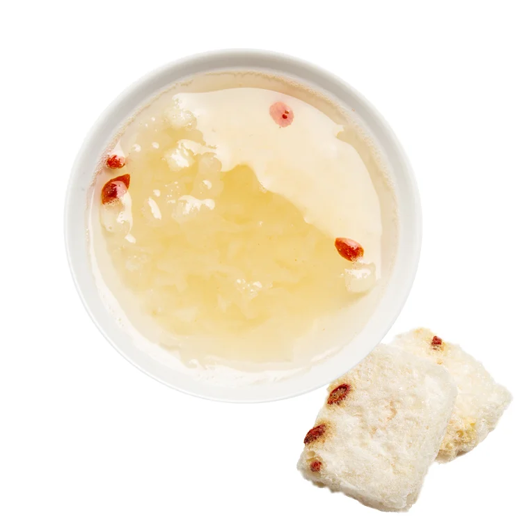 No Boil Silver Fungus Instant Soup Freeze Dried Silver Fungus Soup