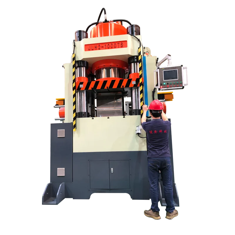 1000 tons multi-cylinder extrusion forming machine hardware pressing forming cold forging four column hydraulic press