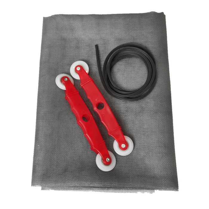 Сетка из стекловолокна серого цвета 18x16 сетка для оконного экрана с шлифовальным роликом и вращающимися инструментами