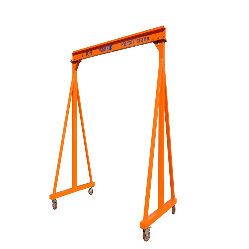 China Manufacturer Homemade A Frame handle  Gantry Crane 2 - 5 10 Ton