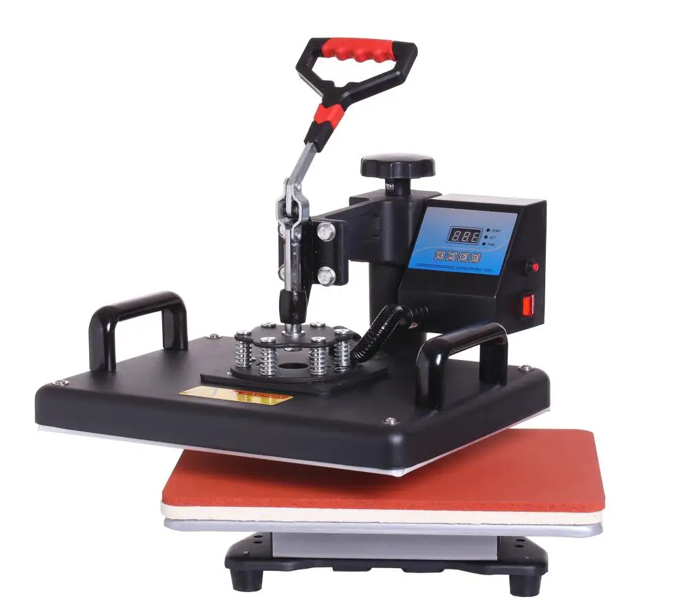 
High quality cheap price sublimation print machine heat press machine 5 in 1 for mugs plates T-shirts cap 
