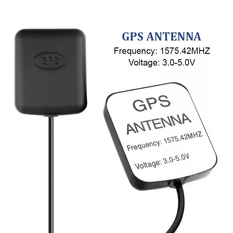 Waterproof Active gnss/gps car navigation antennas PCB 1575.42Mhz SMA Connectors RG174 Wire car GPS antenna for car use