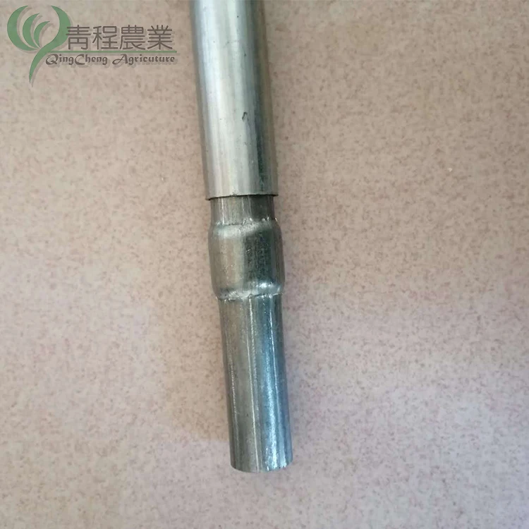 Hot Dip Galvanized Connecting Pipe For Greenhouse Accessories,Steel Strip Elbow Butt Joint Sleeve Cold Galvanized