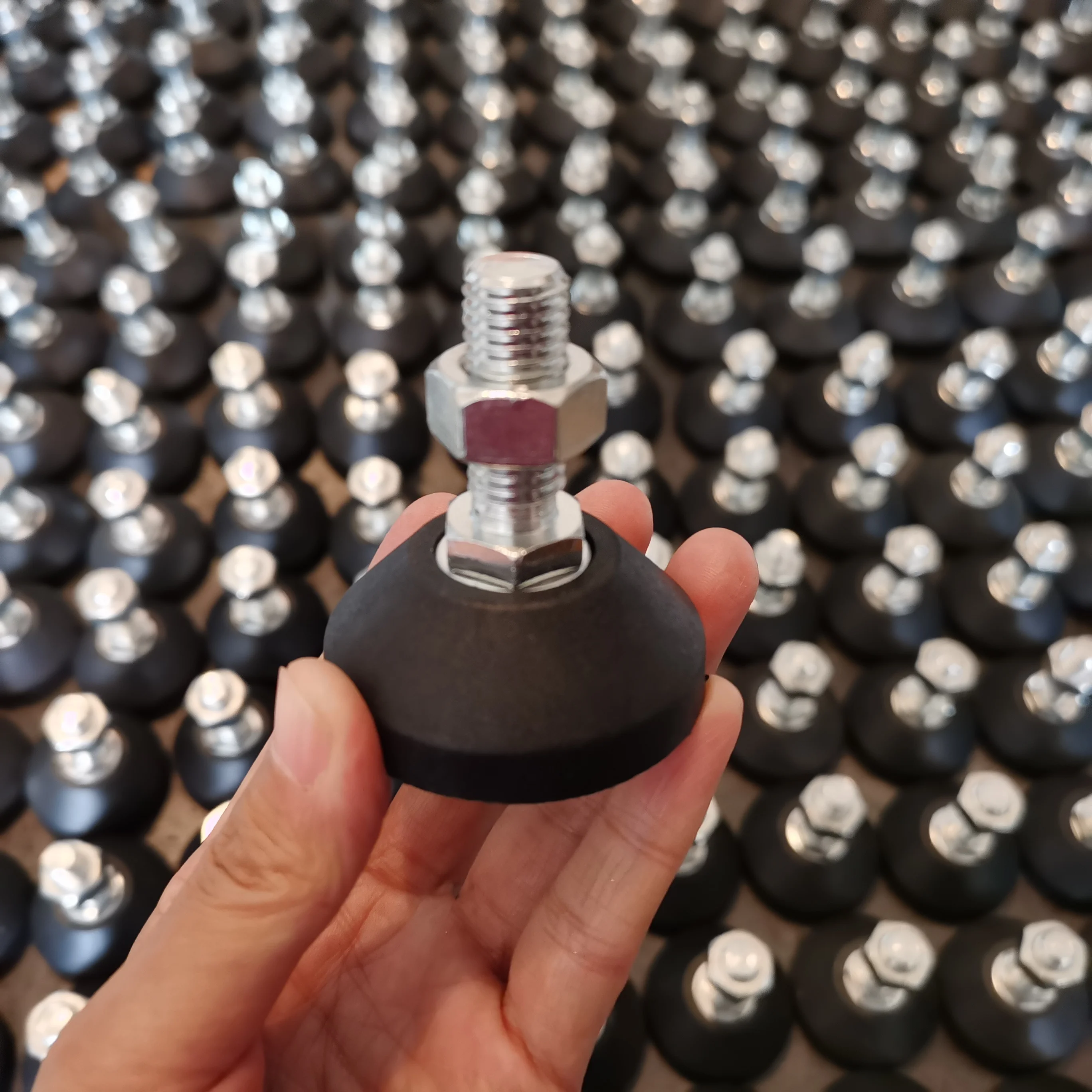 Premium Quality M8/10/12/16/20/24 Plastic Base Supports Fixed Swivel Metal Adjust Leveling Foot For Machine