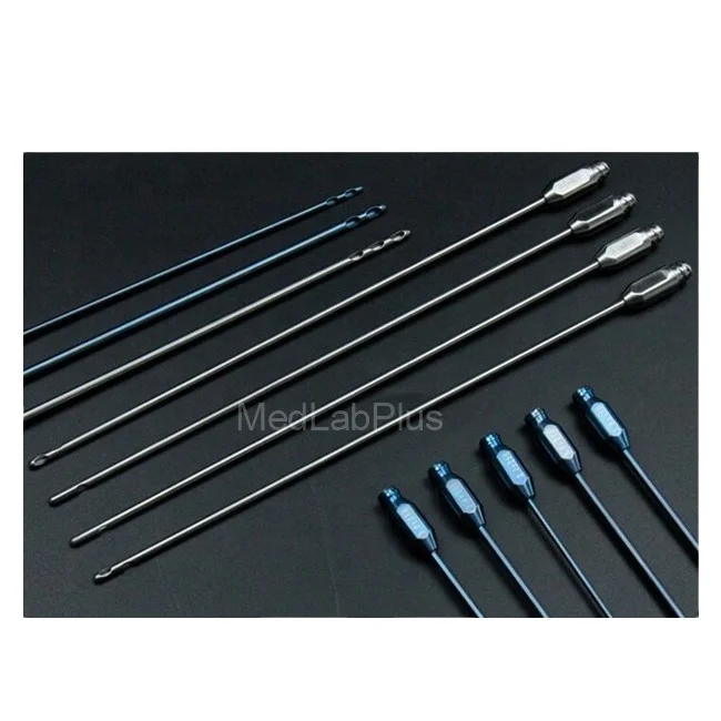 liposuction cannulas surgical instruments fat injection harvesting cannula Fat liposuction infiltration injection cannula