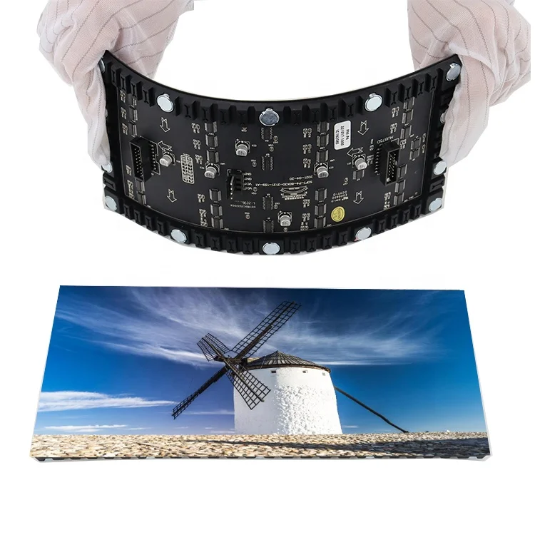 Creative Led Screen Soft Display 360 Degree P4 Battery Led Display Super Charging Power Bank Led Display board price