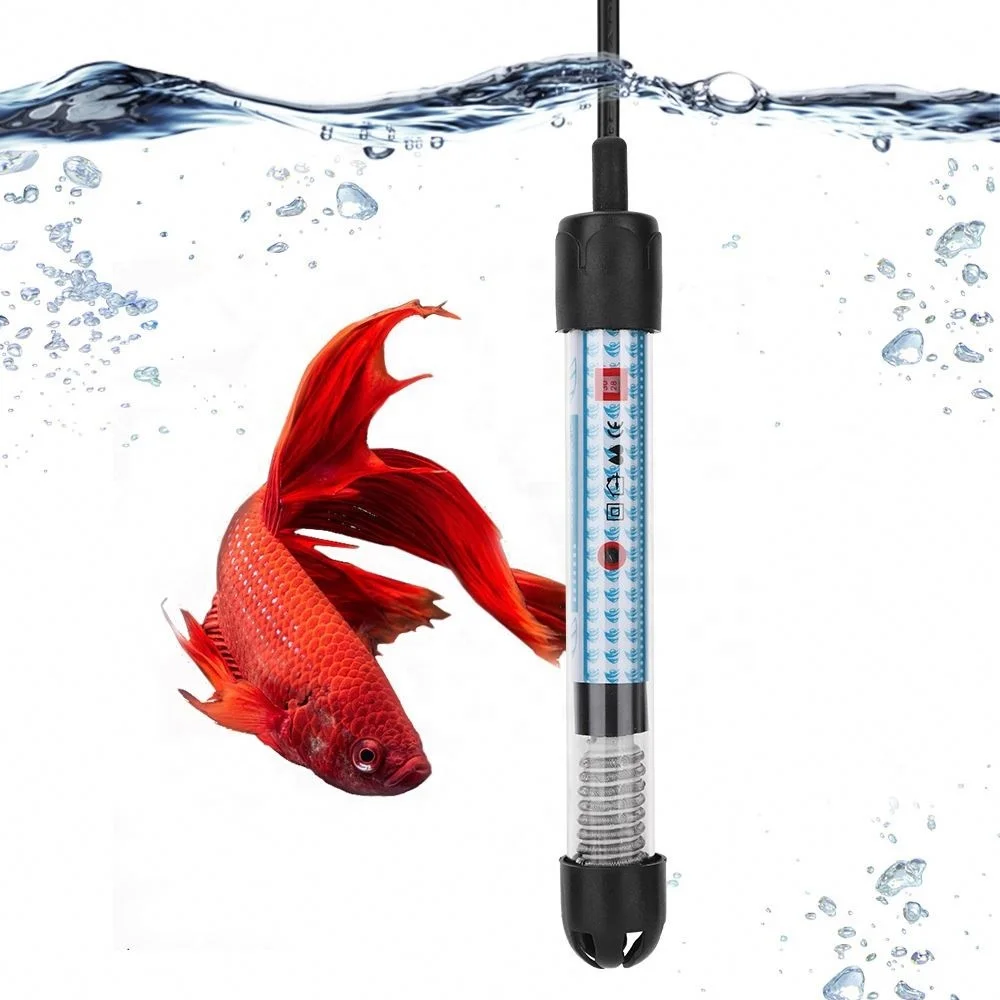 RS-25W/50W/100W/200W/300W Aquarium Heater Fish Tank Constant Temperature For Turtle Betta Fish Tank Guppy Fish Tank