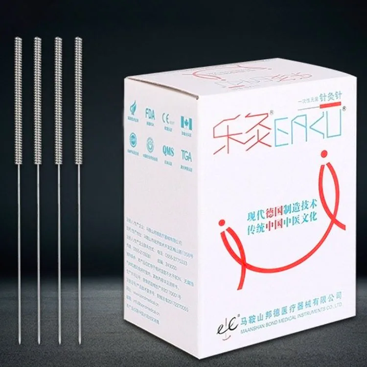 new disposable acupuncture needles sterile Tube needle Acupressure Point tech EACU Body Beauty filiform needle with tube