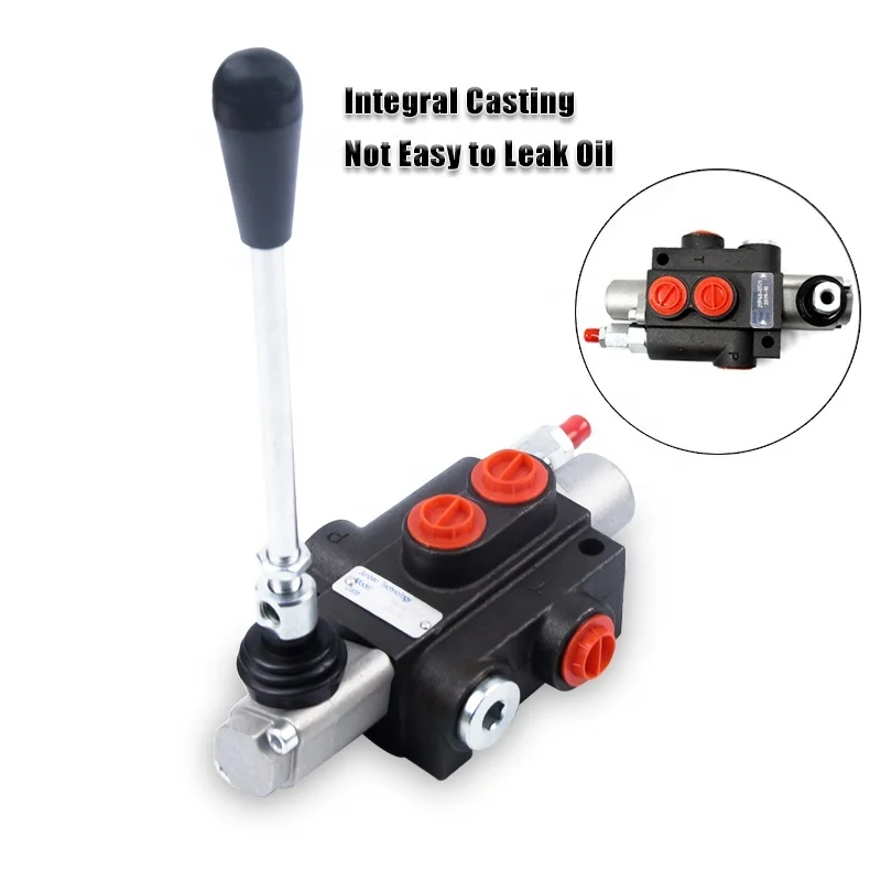 P40 Hydraulic Single Spool Manual Directional Control Valve Forklift