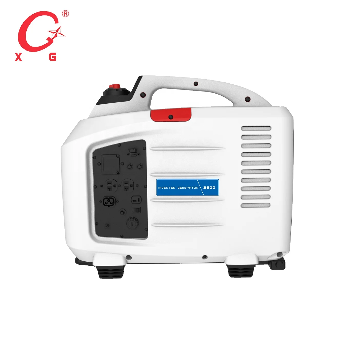 Petrol Portable 4.0kVA Digital Inverter Generator Camp 3600W Power Silent Generator CE GS Recoil Start Dual Fuel Generator