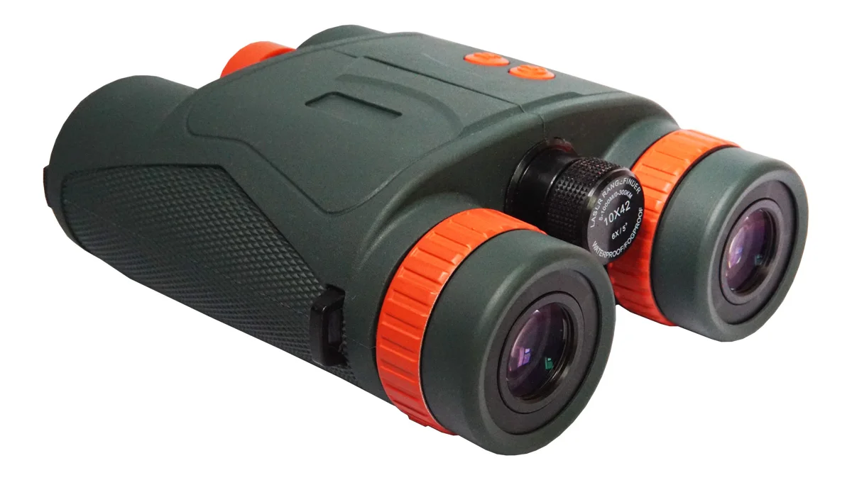 Бинокулярный бинокль HD 1500 м 8x42 с лазерным дальномер профессиональный/водонепроницаемый