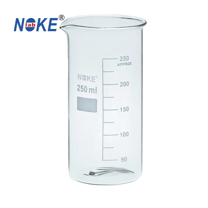 Градиентный стеклянный стакан 100 мл