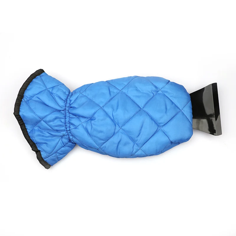 Car Scraper Waterproof Gloves Auto Snow Ice Scraper Removal Shovel With Gloves Cotton+PP Lamb Wool Deicing Shovel Car Scraper