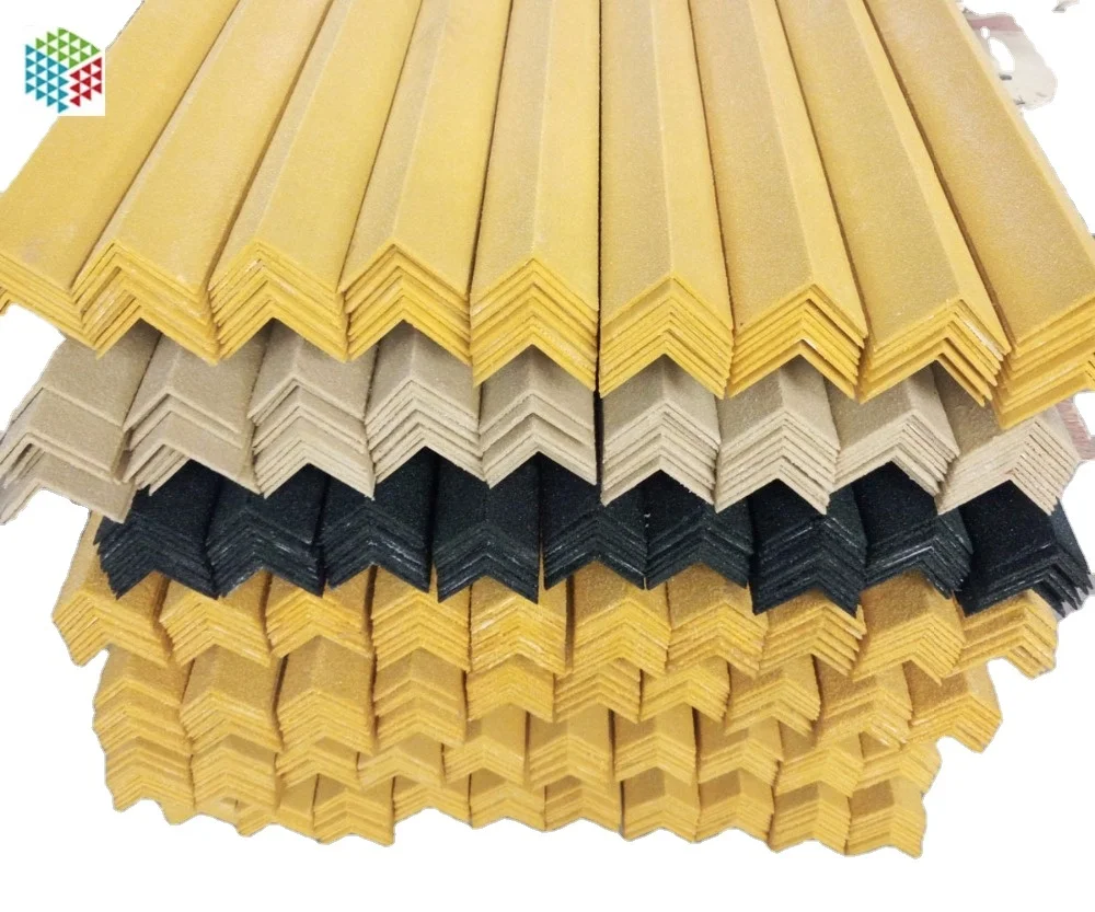 High Strength FRP GRP Fiberglass Anti Slip Stair Edge Nosing
