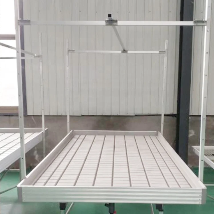 Chamtop Cultivating using Movable Benches hydroponic flood table