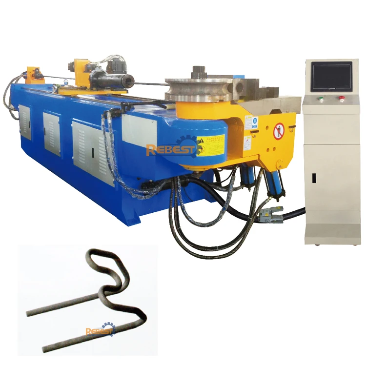 Bicycle 6 axis evaporator 50 big heavy stainless steel cnc pipe tube bending machines
