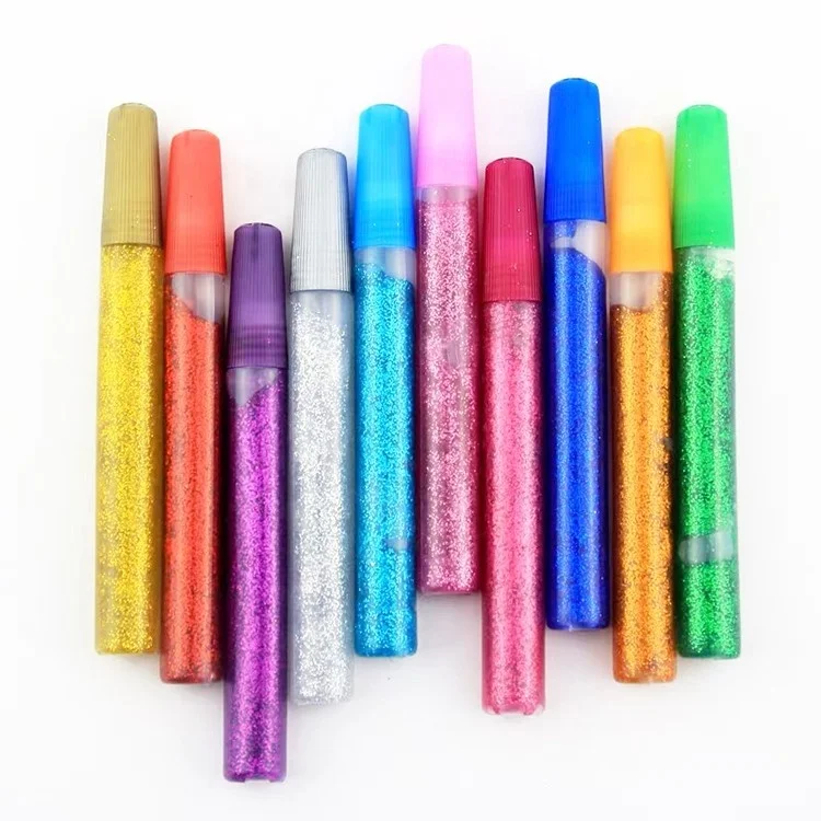 10ml glitter glue fast for handcraft use