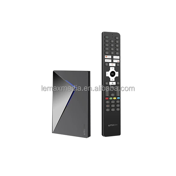 Wholesale New Android 11 Tv Box Utocin Amlogic S905w2 2GB 16GB Iptv Box AC Wifi Support Mytv online&OTA