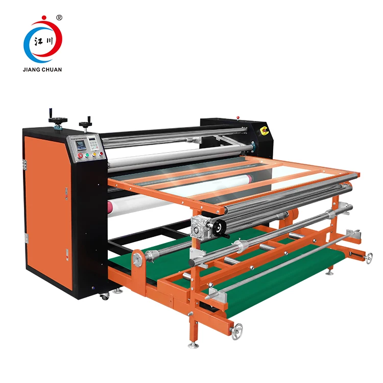 Best seller 1.2m*210 width drum roll to roll heat press machine