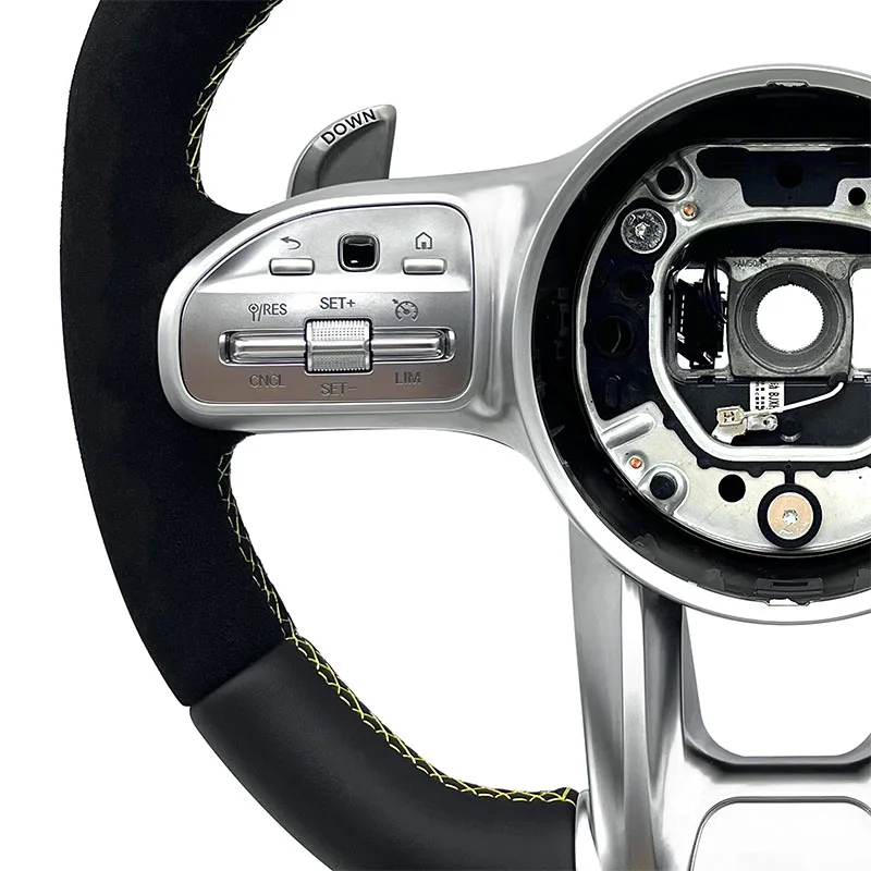 For Mercedes Benz A GLA B GLB C GLC E GLE CLS 2019-2023 custom sports model handle steering wheel modification ZC-809-P52-F