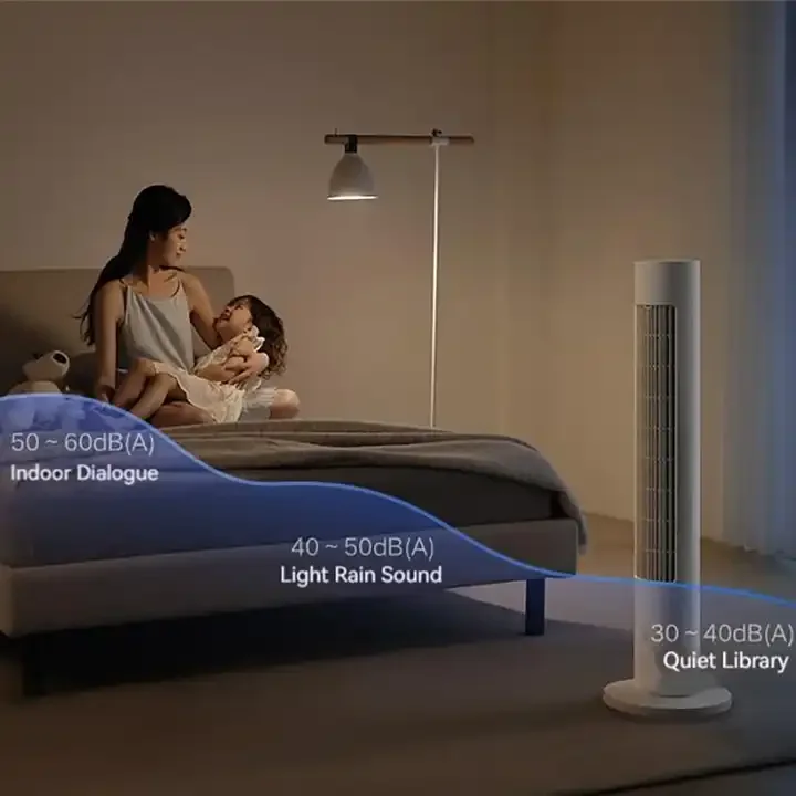 Xiaomi Mijia Smart DC Inverter Tower Fan 2 Soft Wind Quiet Energy-Saving AI Smart Voice Control DIY Exclusive Natural Wind