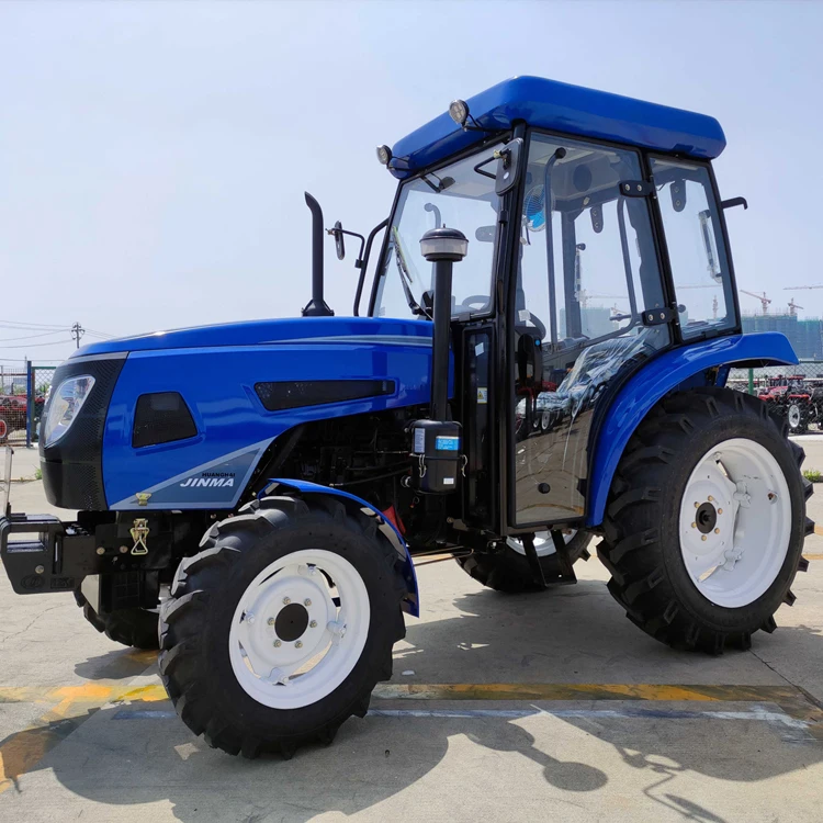 Chinese JINMA254 4850USD Small Agricultural Walking Tractor With Seat And Boom Mower