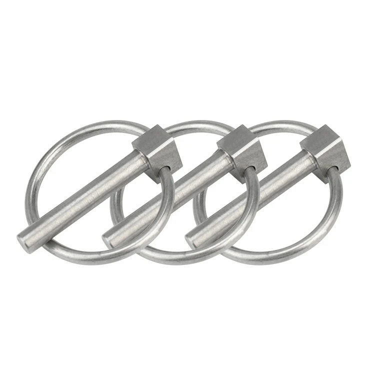 OEM Top Quality Carbon Steel And Stainless Steel  DIN 11023 Lock Steel Linch Pin For Machinery