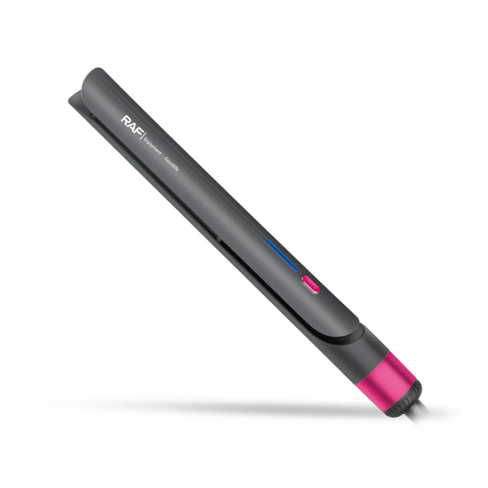 2 In 1 Reduce Damage Hair Straightener Thru Temperature 200 Degree Hair Straightener 360 Degree Swivel Cord Hair Straightener