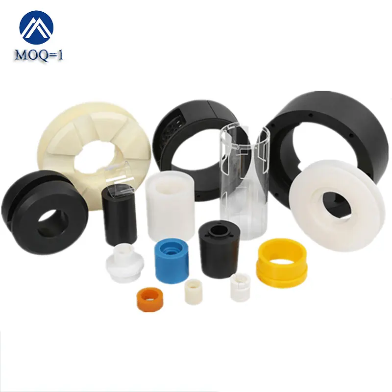 OEM derlin pps pa66 plastic parts cnc machining pps peek acrylic product cnc milling pvc pe pom nylon cnc turning plastic parts