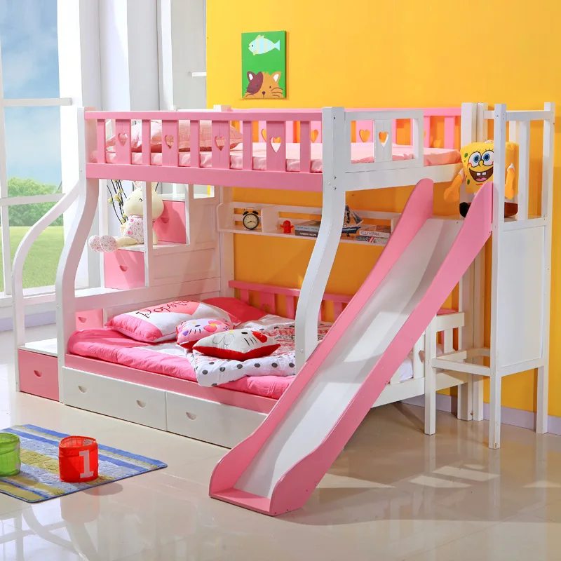 Durable Using high quality Low Price Child Bunk Bed For Kids Bedroom