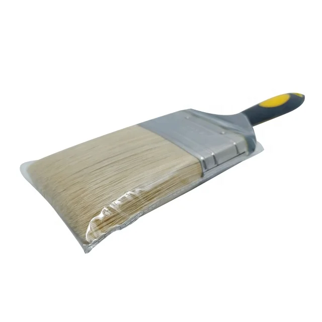 Hot Sale Plastic Handle Wall Paint Brush Cheap Paint Brush  with different inch