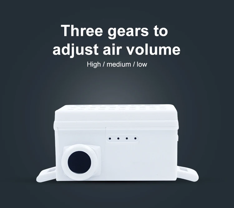  Activated Portable Fresh Air Purifier Smart Electric Masking Fan easy flow personal air