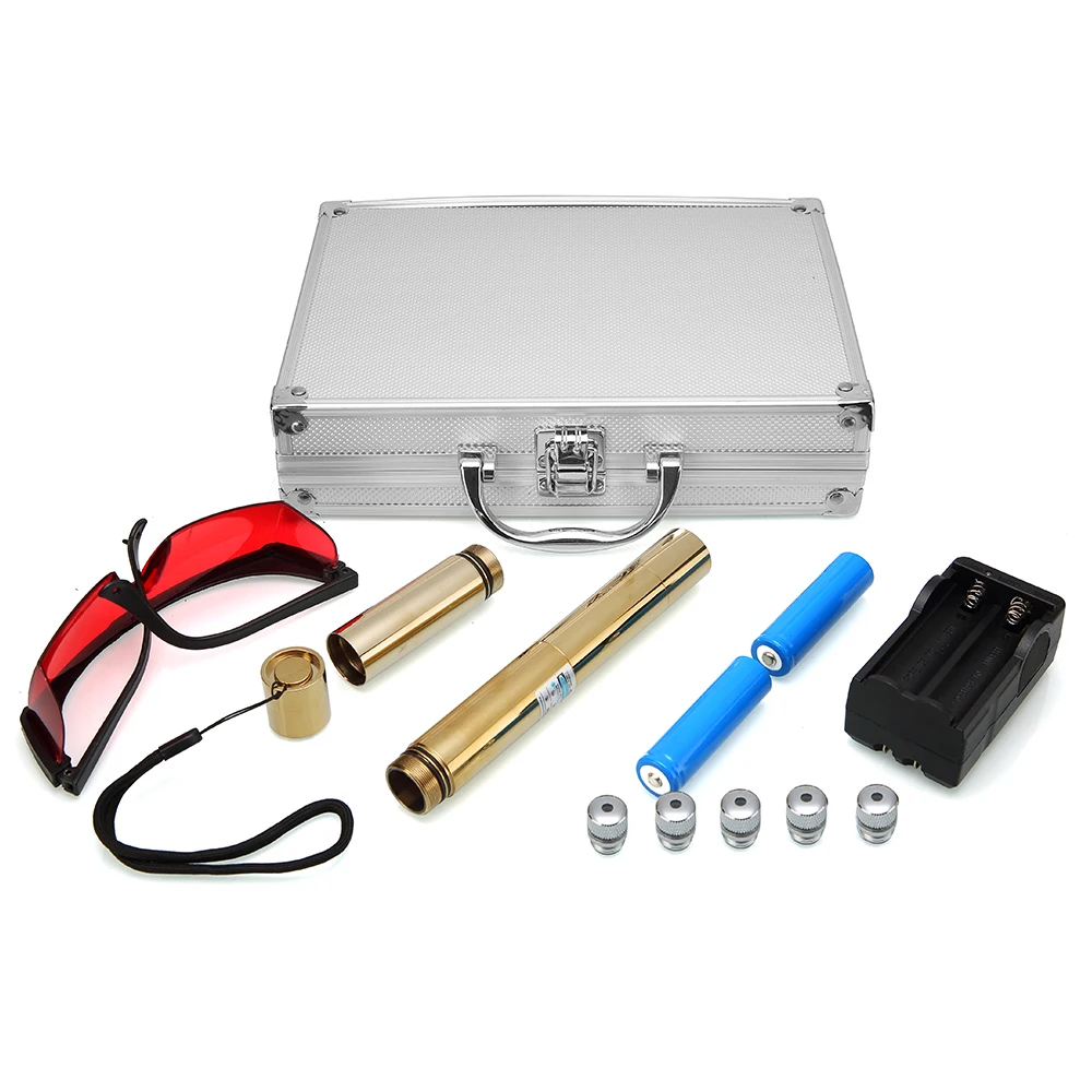 
Copper Material Portable Car Self-defence Multi-function 3w 5w 10000mw 50000mw Laser Pointer Flashlight Torch Pen 
