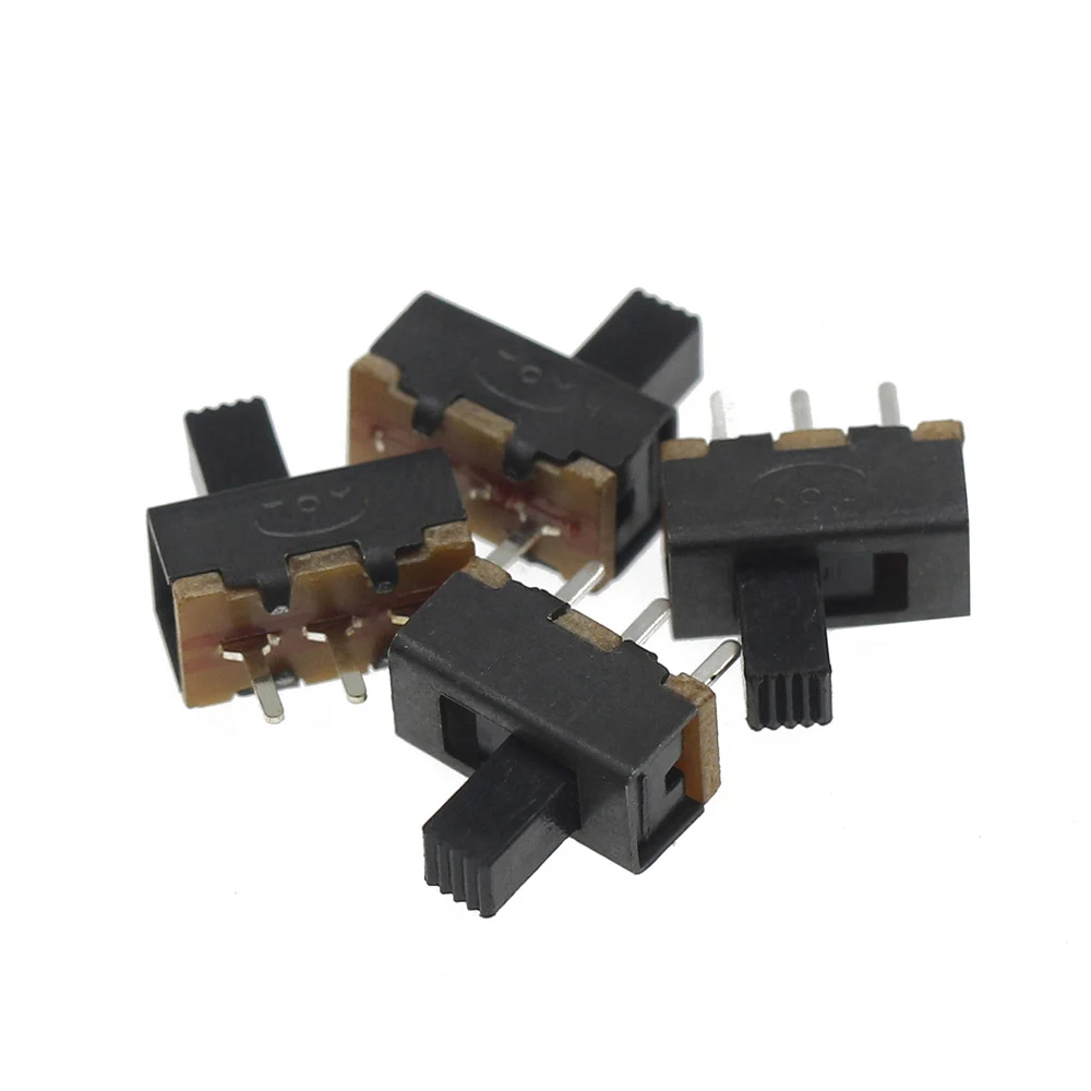 SS12F17 Toggle Switch 3 Pin 2 Files SS12F17G5 Handle High 5mm Slide Switch DIP