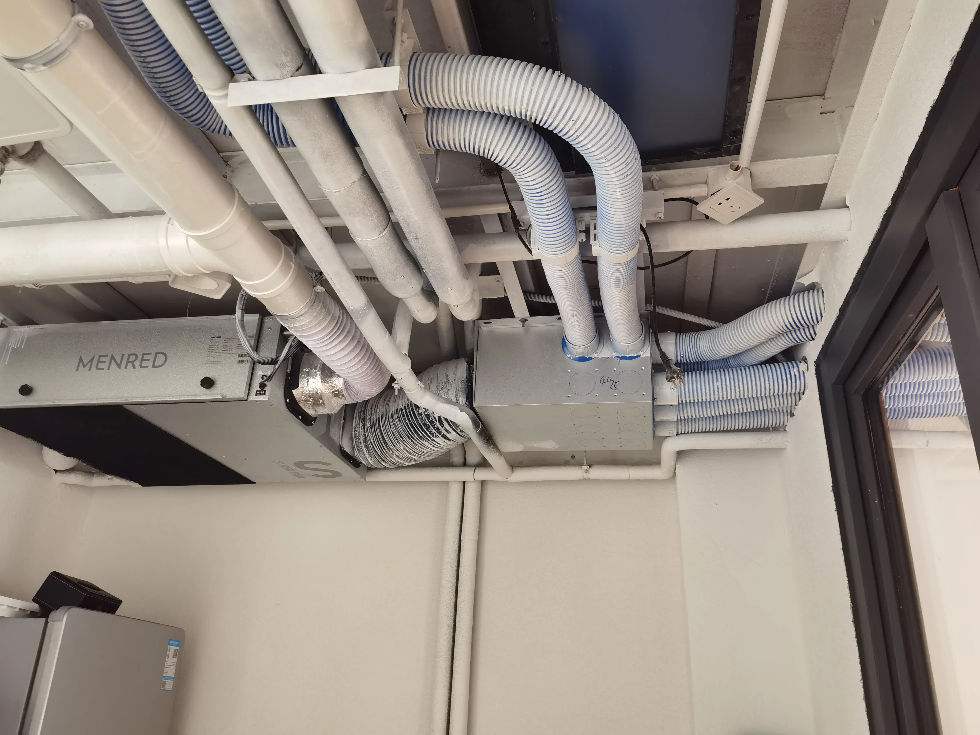 450 m3/h  Heat Recovery Ventilation Home Ventilation Solutions House Air Ventilation System