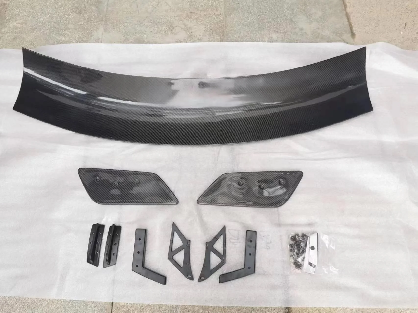 Gemmeo Carbon Fiber GT500 Style racing edition rear Spoiler For Ford Mustang 2015-2023 for Classic Auto Parts