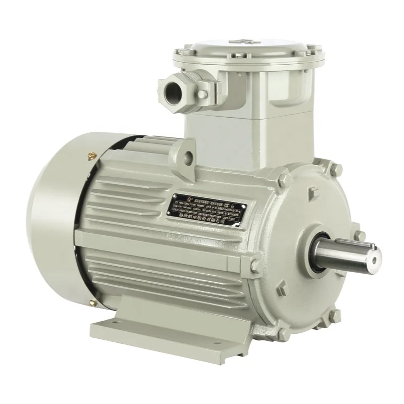 YBE4 IE3 IE4 series 1.5KW-4-pole 2HP 50HZ 60HZ 220V 380V 3-phase ultra flameproof induction motor explosion proof motors