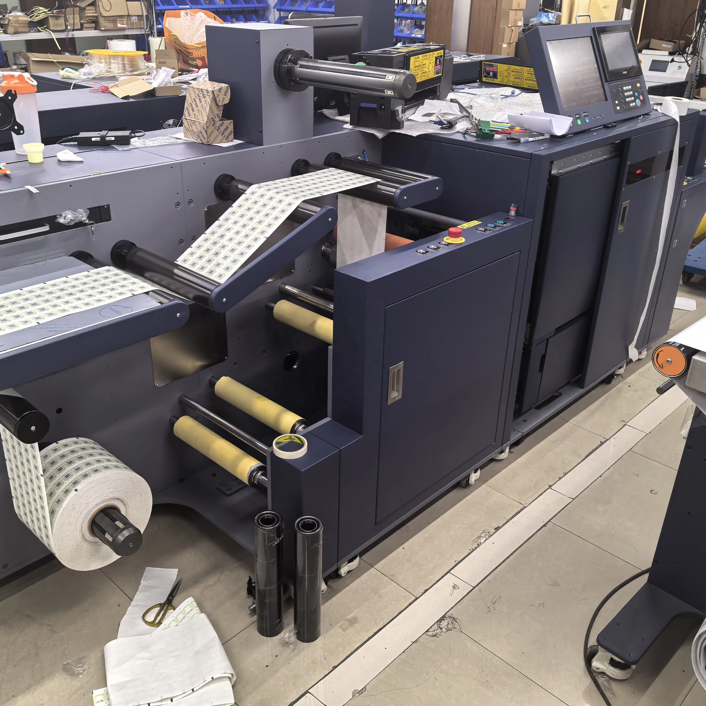 New A3 Max. Print Area Digital Color Rotary Label Machine General Type