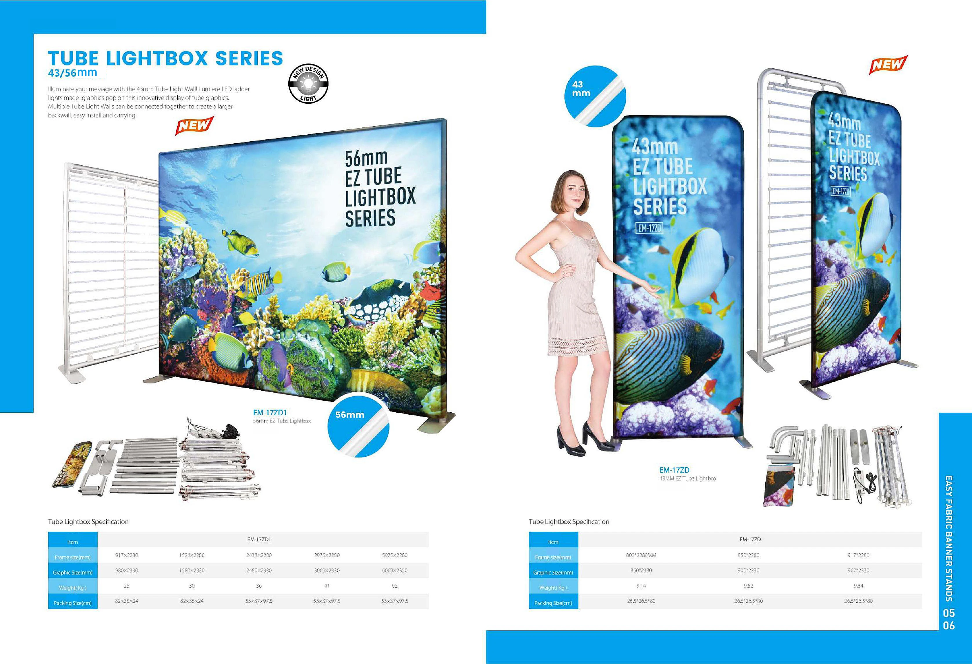 Портативный современный выставочный световой короб 3*6 стенд из ткани Seg Lightbox