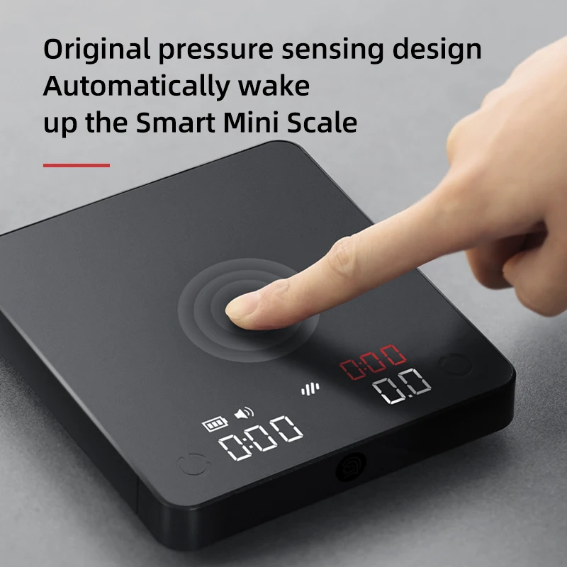 zeroHero LCD Display 2kg / 0.1g Pour Over Drip Espresso Coffee Scale Electronic Coffee Balance