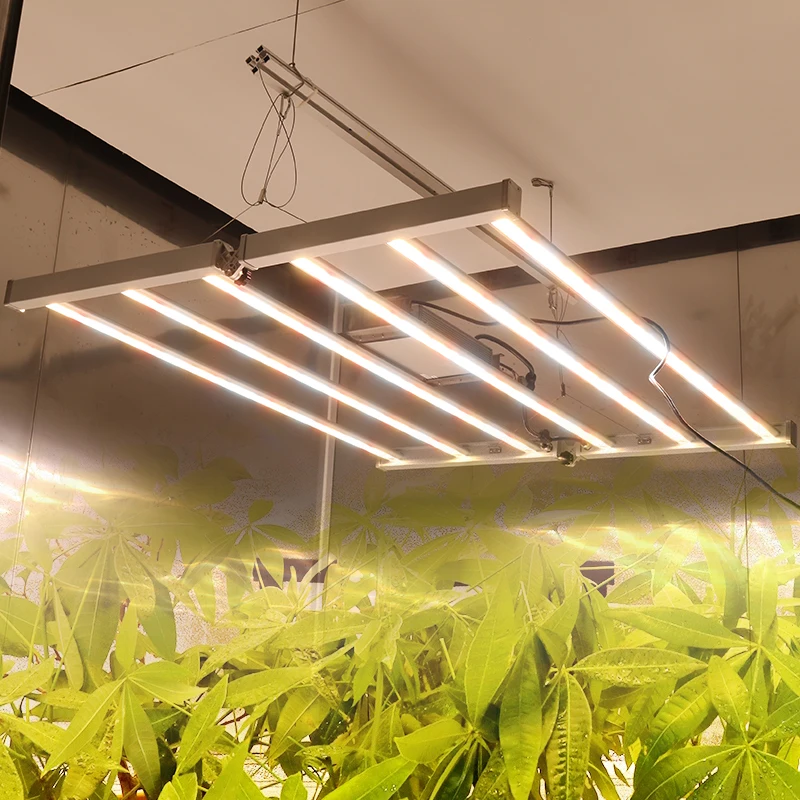 DLC Approved 640w 2.9umol/j Full Spectrum Foldable Led Grow Light Indoor Garden Growing Horticulture