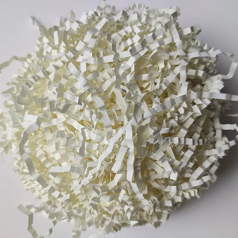 
100g/Bag Wholesale Crinkle Paper Shred Decorative Crinkle Cut Paper Shredded Paper For Gift Box Basket Filler 