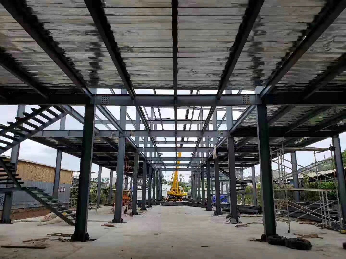 the cost of building steel warehouse hangar prices