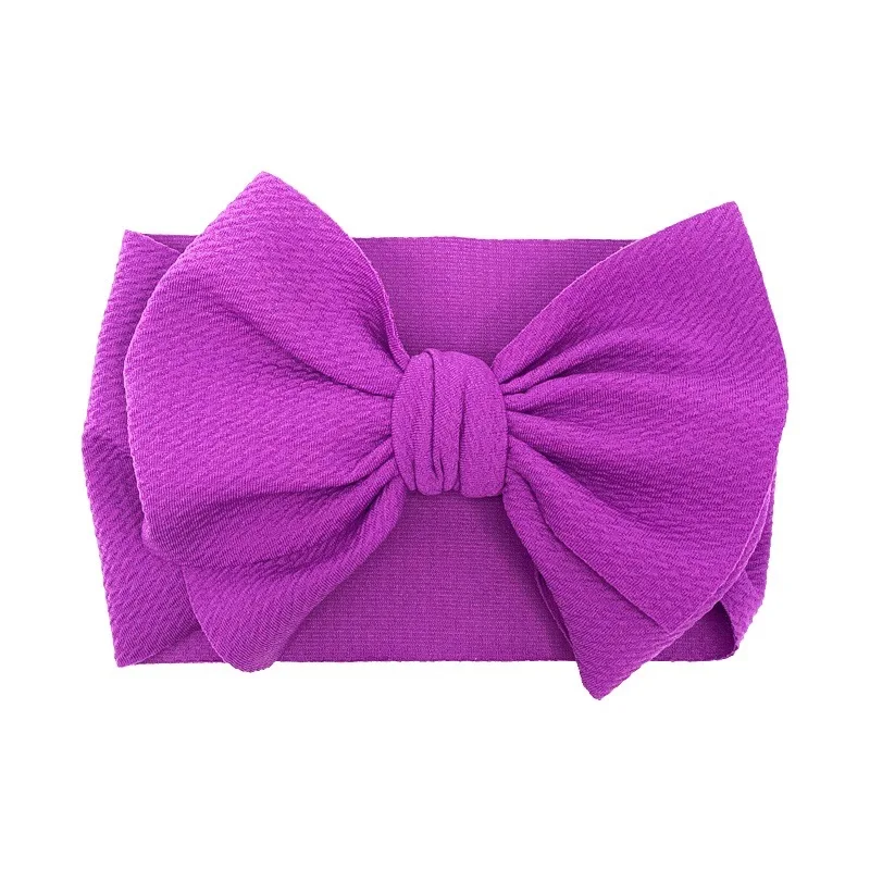 Adorable Head Wraps Oversized BOW Baby Headbands Super Soft Big Bow Headband Baby Girl Hair bows