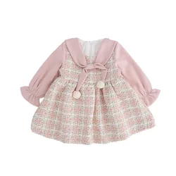 Baby Girl Clothes Children Clothes Girl Dresses 2021 New Spring And Autumn Pink Skirt Clothes Manufacturers