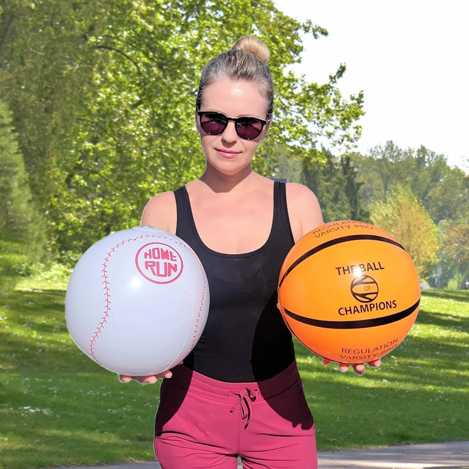 Sports Themed Inflatable Sports Balls Baseball Football Soccer Ball And Basketball For Kids  Beach Games Toys