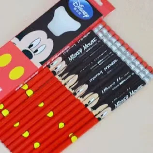 Hot Selling Stitch Cartoon Hb Boxed 12pcs Pencil Children Creative Gifts Pencils Stationery